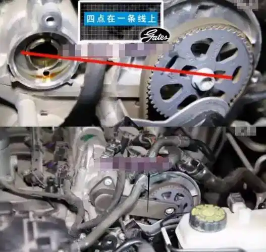 正时不求人大众宝来正时校对方法与图解