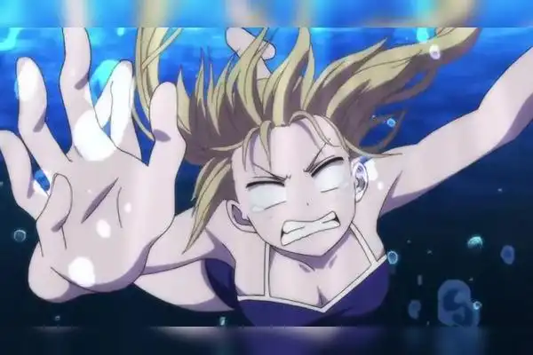 二次元动漫:美女溺水,男主挺身而出,却被强迫做人工呼吸!