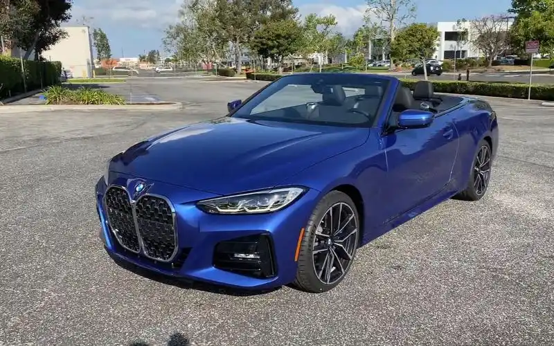 精品双门轿跑!2021宝马bmw 430i 敞篷版 第一视角试驾