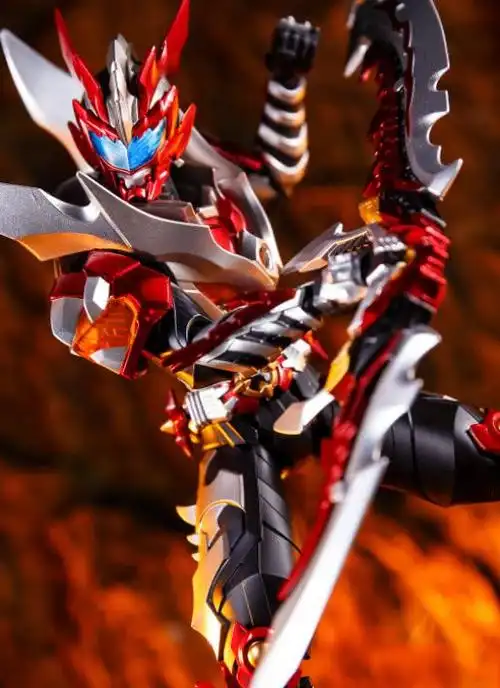 铠甲勇士:炎龙究极形态,气势超越五铠,而帝皇已"哭晕"路边!