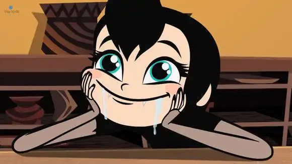 精灵旅社:梅维斯碰见喜欢的男孩子也太不矜持了,口水都流出来了