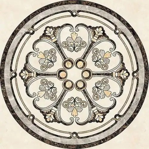 花西原创整理素材高清地面大理石拼花