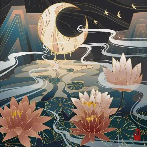 矢量国风插画系列