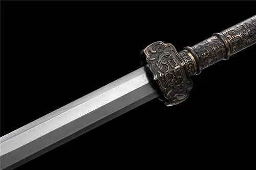 首页 汉剑 铜柄精工八面汉剑|汉剑|百炼花纹钢|八面汉剑|★★★ 产品