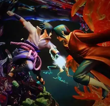 00【多多】t社 tsume火影忍者宇智波须佐能乎佐助hqs雕像gk树脂手办券