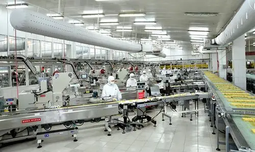 既然是到徐福记参观,也要去一线的生产车间看看.