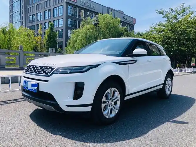 杭州2020年6月路虎揽胜极光2020款249ps青春版白色手自一体