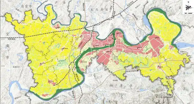 重磅泸州这个区域最新规划图出炉这些地方要大发展