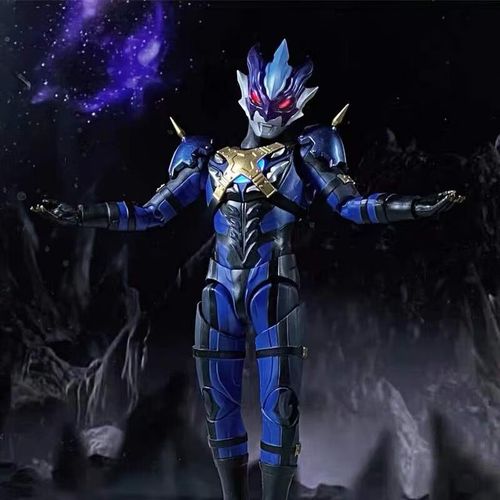 森越(sen yue) 奥特曼手办关节可动shf真骨雕可磁控发光迪迦赛罗特利