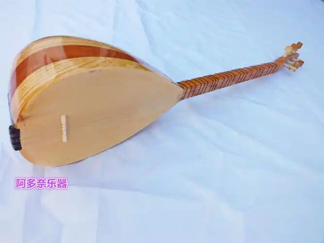 阿多奈乐器的优惠券大全—土耳其进口 巴拉玛琴 带拾音器 小尺寸saz琴