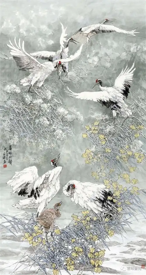 全球水墨画大展 入围作品预览(花鸟篇)