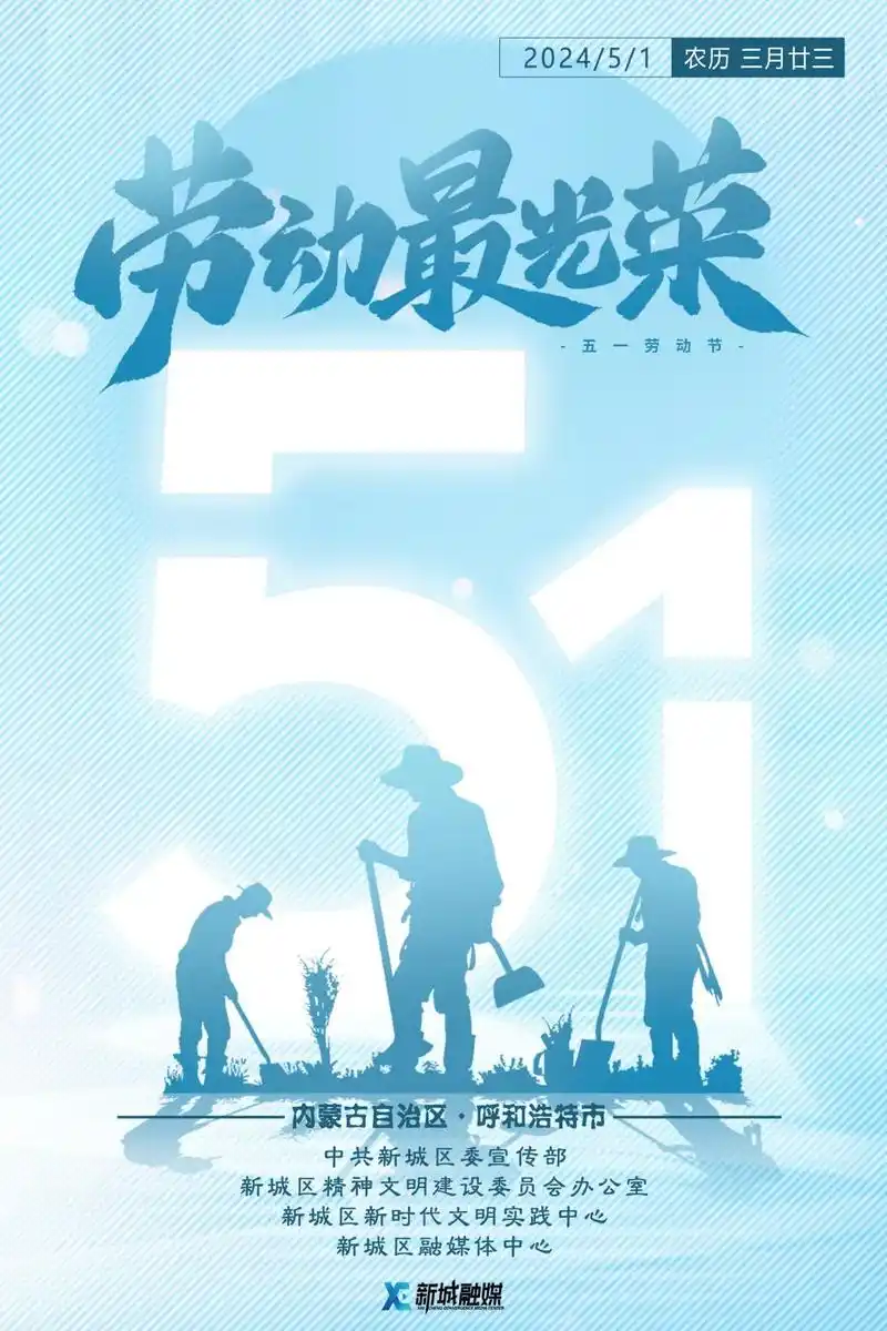 新城海报丨劳动最光荣