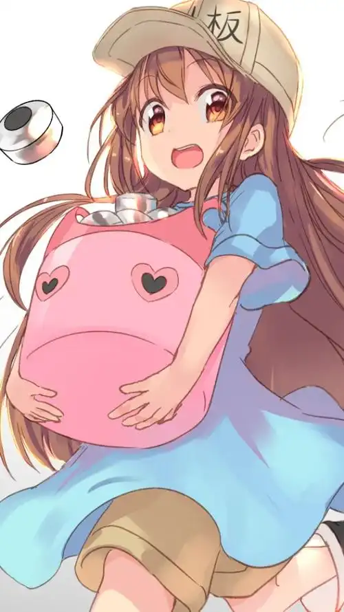 可爱的血小板壁纸