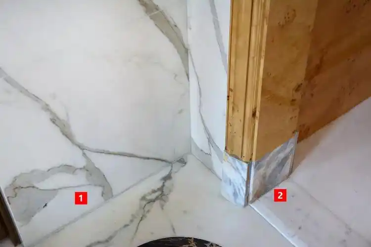 石材收口硬碰硬,全靠胶水补?我总结了3大石材阴阳角处理方法