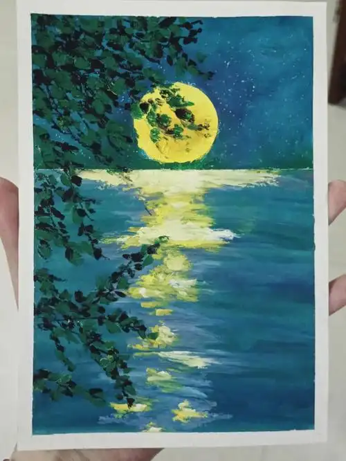 油画棒新手临摹