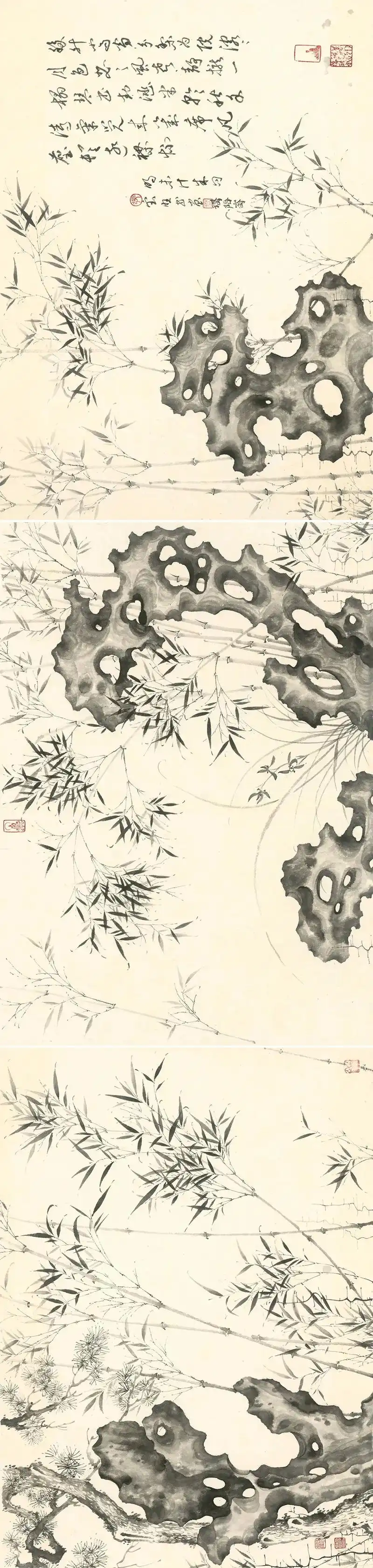 清客有清风——艺术家张宝旺竹石作品赏析