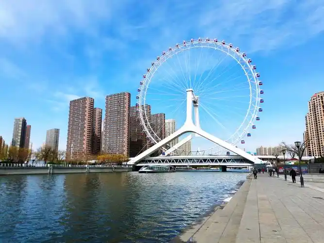 天津之眼是如今已成为网红打卡地这里是三岔河口是天津卫的发祥地