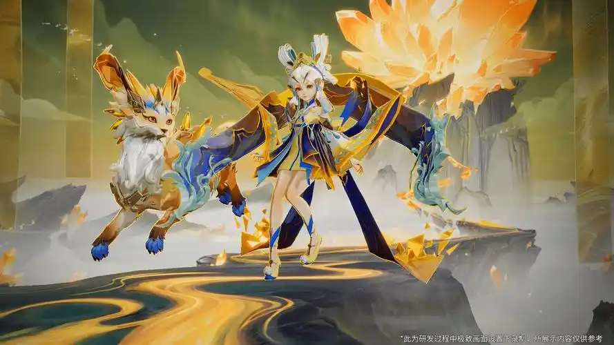 王者荣耀:小乔新皮肤全面曝光,琥珀黄特效炸裂,首周活动价6折_效果