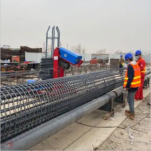 钢筋绕筋机价格数控钢筋笼滚笼机