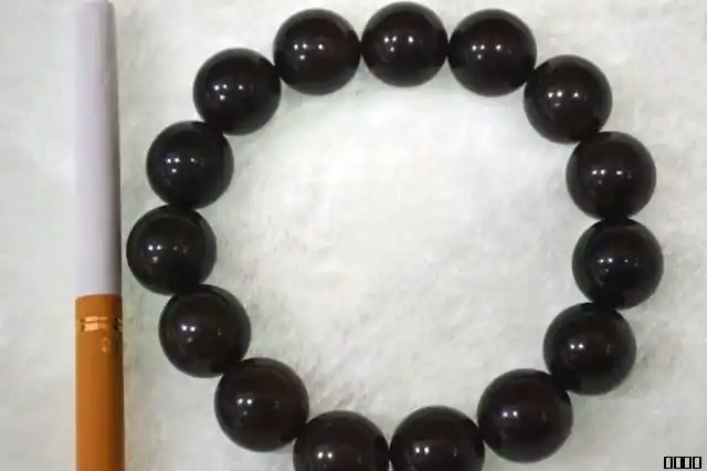 辟邪木手串/黑桃木手串/桃木坊/手工雕刻/乌木辟邪保平安