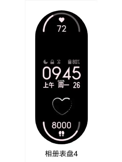 新买的小米手环7到了设置了好多壁纸一天换一个