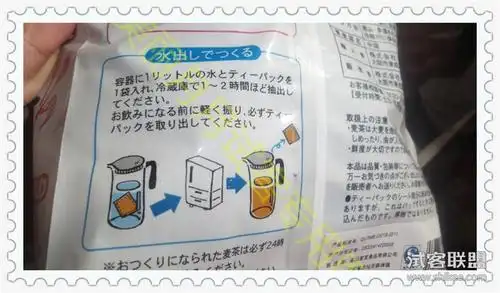 出口日本大麦茶袋泡茶~ 冲泡方法说明很清楚