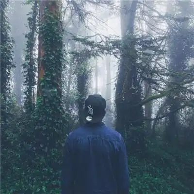 非主流高冷头像男生背影头像