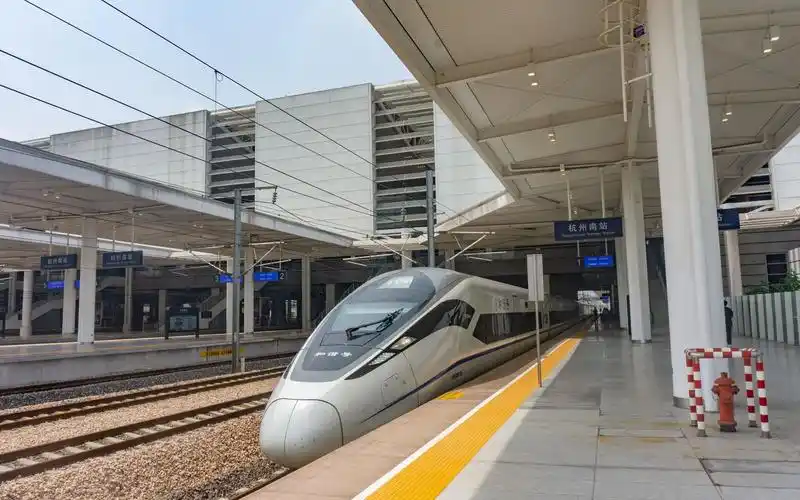 【杭州南站开通首日】g1633次出站 crh380d-1535【2020.7.1】