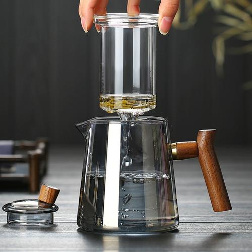 玻璃茶壶泡茶器家用花茶套装功夫沏茶专用耐高温茶具茶水分离单壶