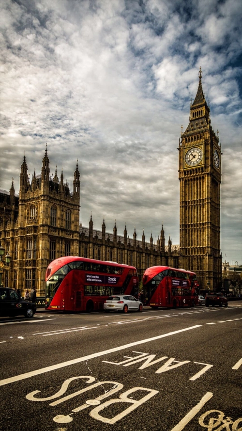 复古街道风景h5背景