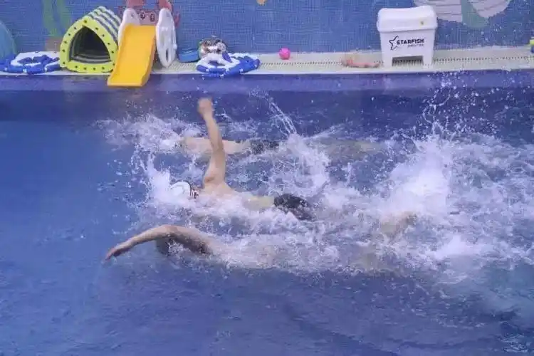 蓝旗教练开年密语:你的肌肉颤抖了吗?_游泳