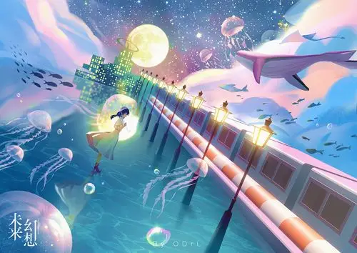 【毕设插画】未来幻想