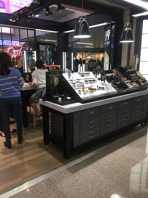 化妆品柜台 柜台 标准柜 背柜 商场专柜 专卖店