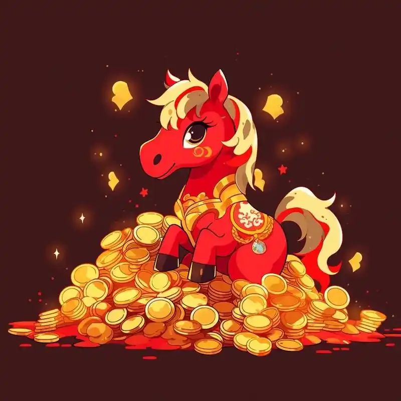 78年属马微信财最旺吉祥头像 - 抖音