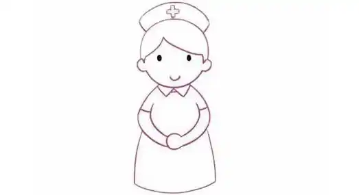护士简笔画 护士简笔画人物
