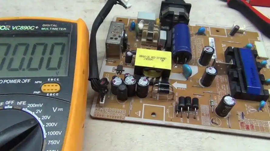 19寸lcd液晶显示器电源板维修实例20200226