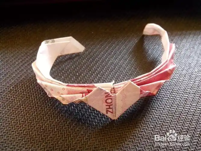 爱心戒指 用钱折