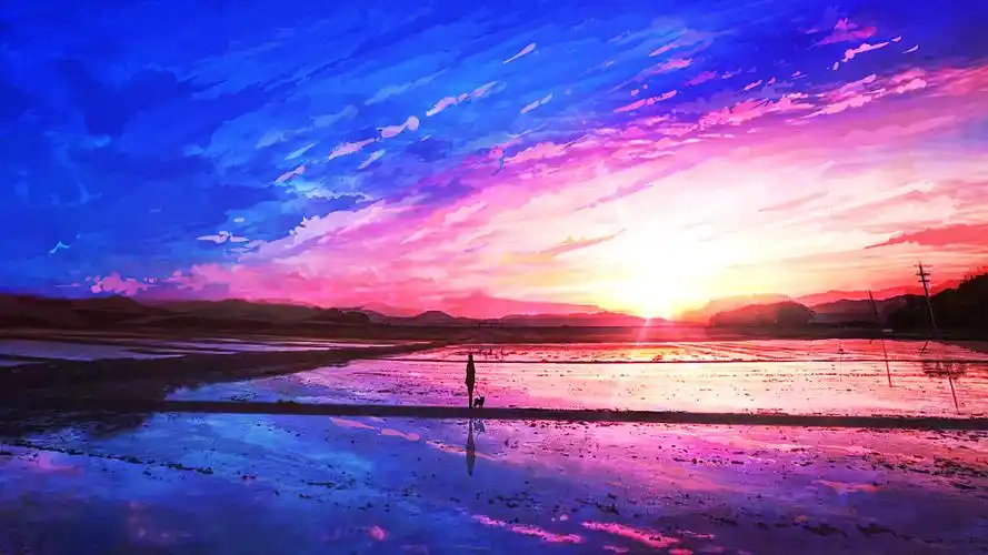 风景少女时代唯美光照热门壁纸标签动漫动物卡通古风唯美护眼插画易烊