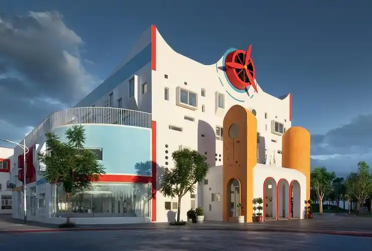 云南纸飞机幼儿园建筑设计迪卡幼儿园设计中心