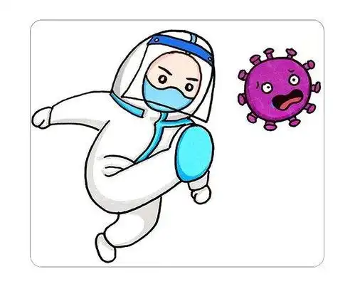 医生打病毒简笔画医生打病毒简笔画图片大全