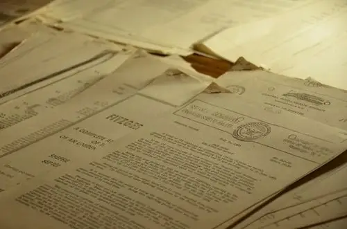 ufo(不明飞行物)相关调查的"美国中央情报局(cia)的机密文件"的复印件