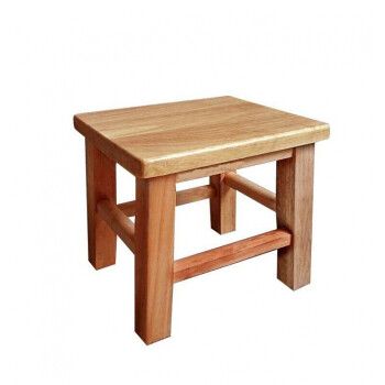 洛茗实木方凳子小板凳家用成人木凳子茶凳小矮凳木凳中式餐凳方凳高