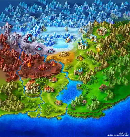 主城和大地图|插画|游戏原画|懂事儿卓 - 原创作品 - 站酷 (zcool)