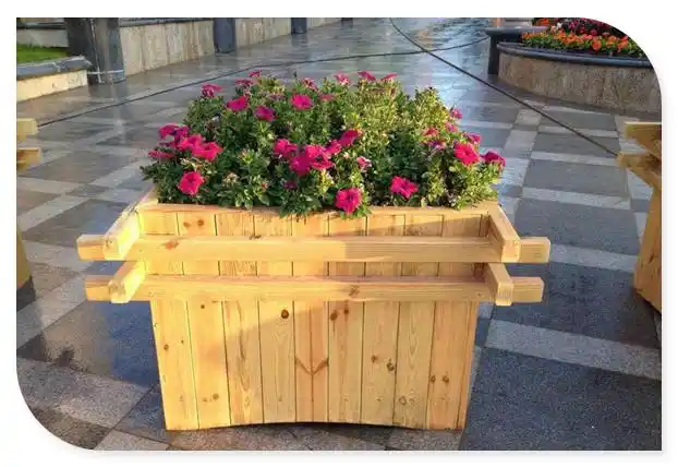 防腐木花箱