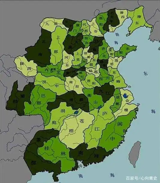 县在内地,郡在边疆,至秦朝一统天下,遂确立了郡县两级制,以郡统县