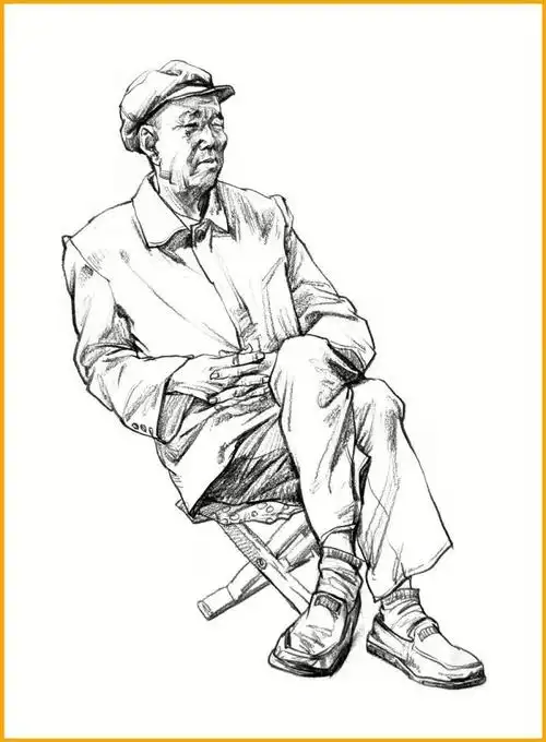 速写专题丨线条结构如何下手人物速写的练习方法