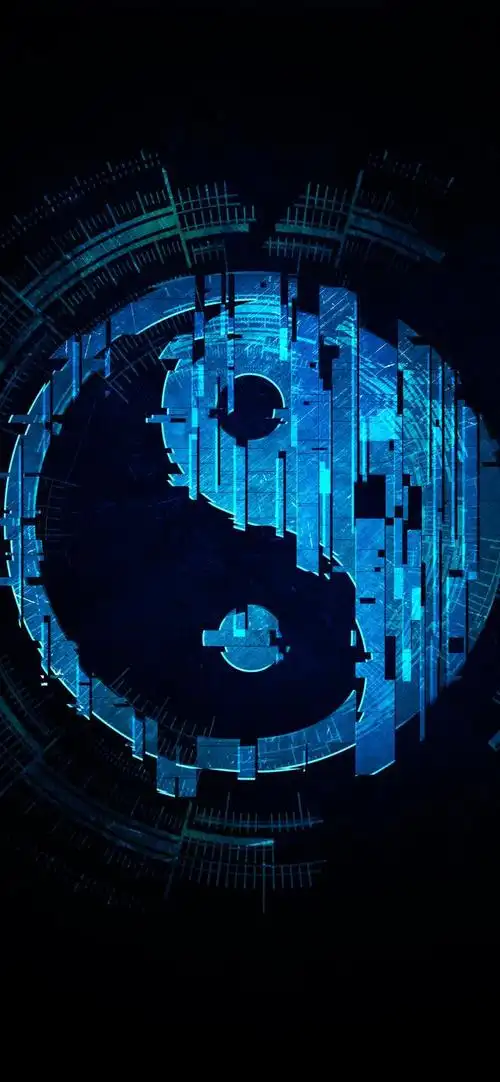 锁屏壁纸 八卦图腾手机高清壁纸