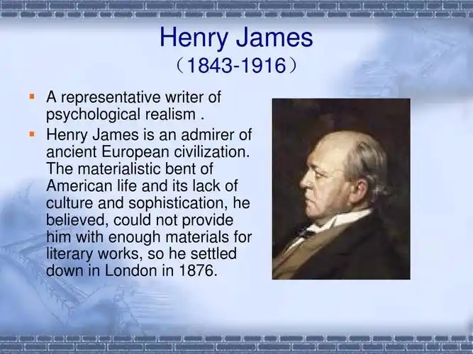 henry, henry jamesppt