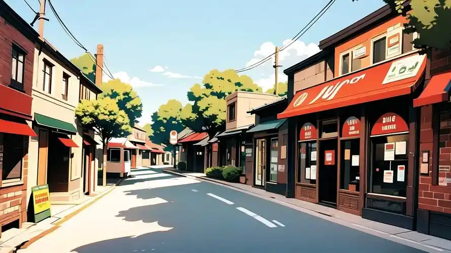 向前看探索城镇之美壁纸