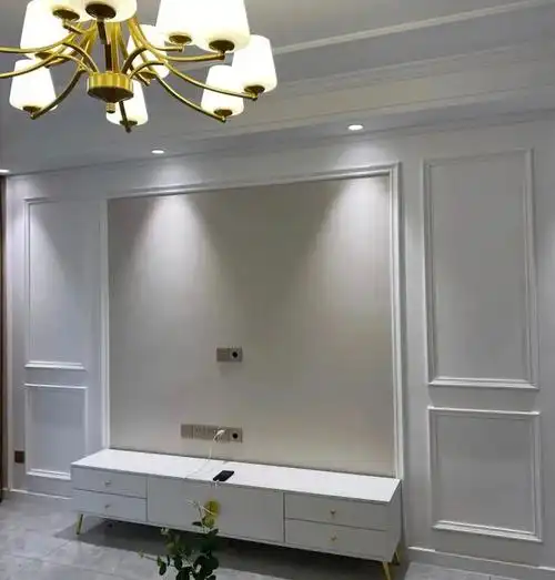 那肯定是背景墙惹的祸|石膏线|乳胶漆|柜子|白墙|电视背景墙_网易订阅